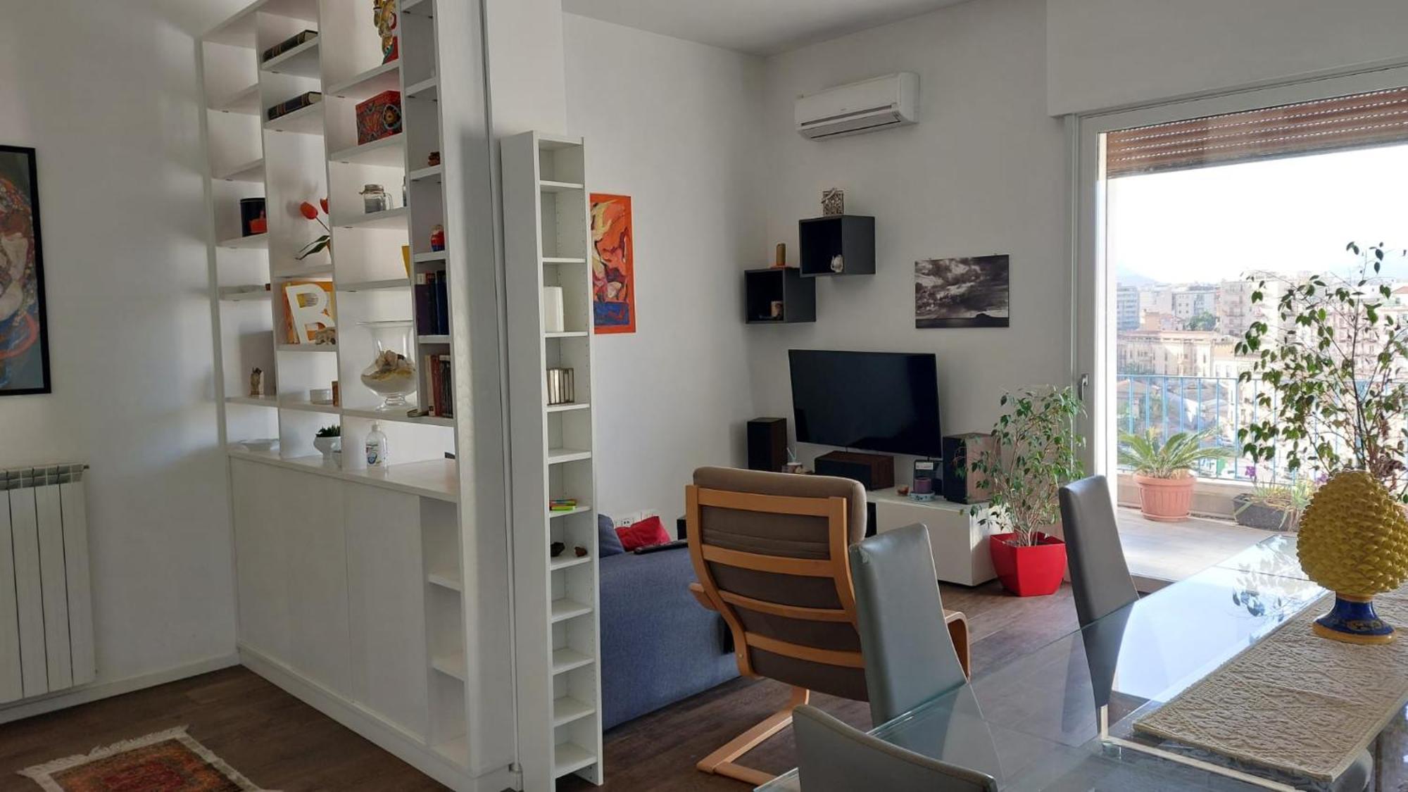 Ferienwohnung La Terrazza Sul Castello Palermo Exterior foto