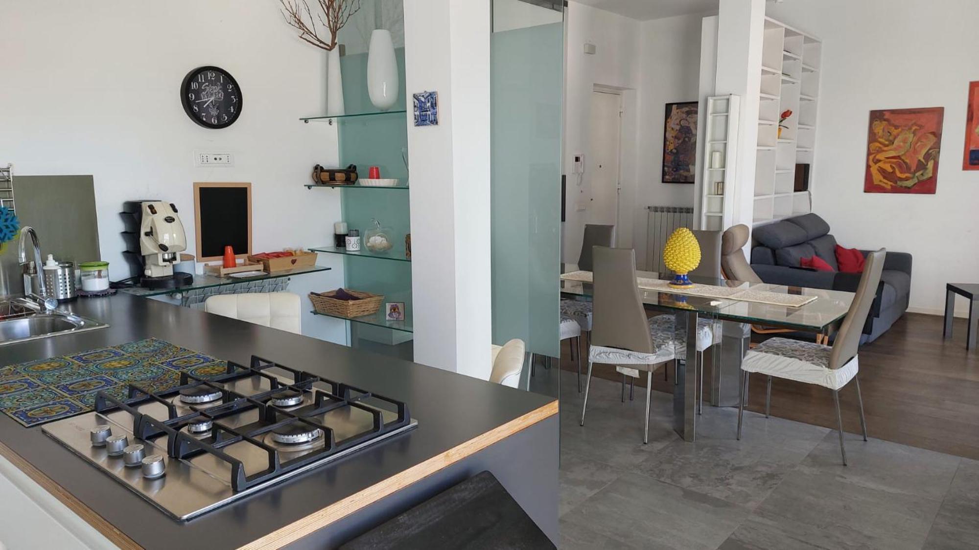 Ferienwohnung La Terrazza Sul Castello Palermo Exterior foto